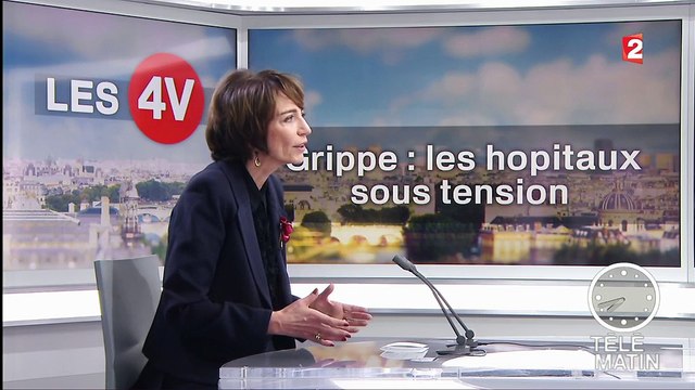 4 Vérités - Grippe : Les hôpitaux ne sont pas débordés , assure Marisol Touraine