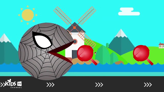 Learn Colors For Children with Pacman Fun Learning Colours Videos for Kids #10