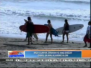 News to Go - Typhoon Chedeng attracts local surfers to Aurora