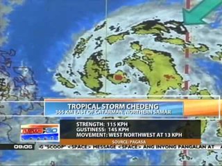 News to Go - PAGASA: Chedeng might hit Metro Manila 05/25/11