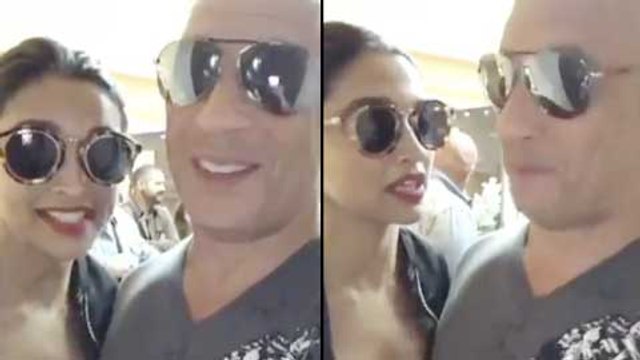 Vin Diesel THANKS Deepika Padukone For His India Tour XXX Return Of Xander Cage India Premiere