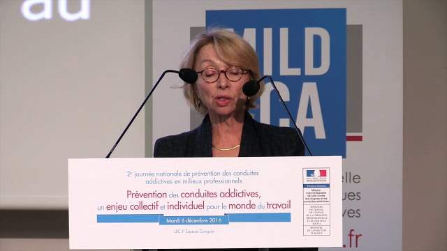 2ème journée nationale de prévention des conduites addictives en milieux professionnels, 6 décembre 2016 - Discours de clôture par Danièle Jourdain Menninger, présidente de la MILDECA