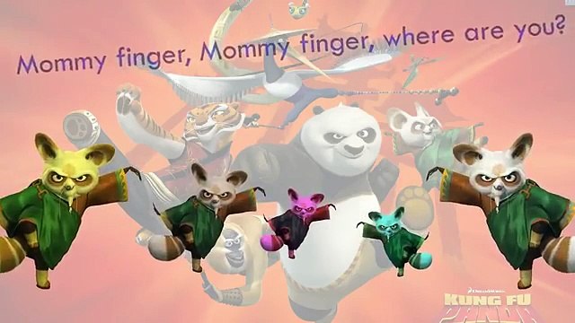 Kung Fu Panda Finger Family - Song Daddy Finger Nursery Rhymes - kids songs