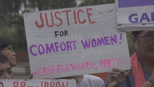 Esclavas sexuales filipinas durante la II Guerra Mundial exigen justicia