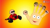 THE INCREDIBLES Finger Family Nursery Rhyme | Finger Family Planet