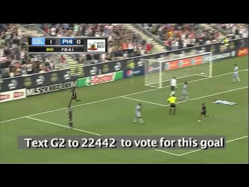 Week 20 Goal of the Week Nominee: Danny Mwanga