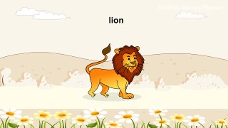 Kids Learning English Animals Names with Pictures, and Animals Finger Family Rhymes for Ch