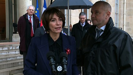 Allocution de Marisol Touraine à l'issue de la réunion ministérielle sur l'épidémie de grippe