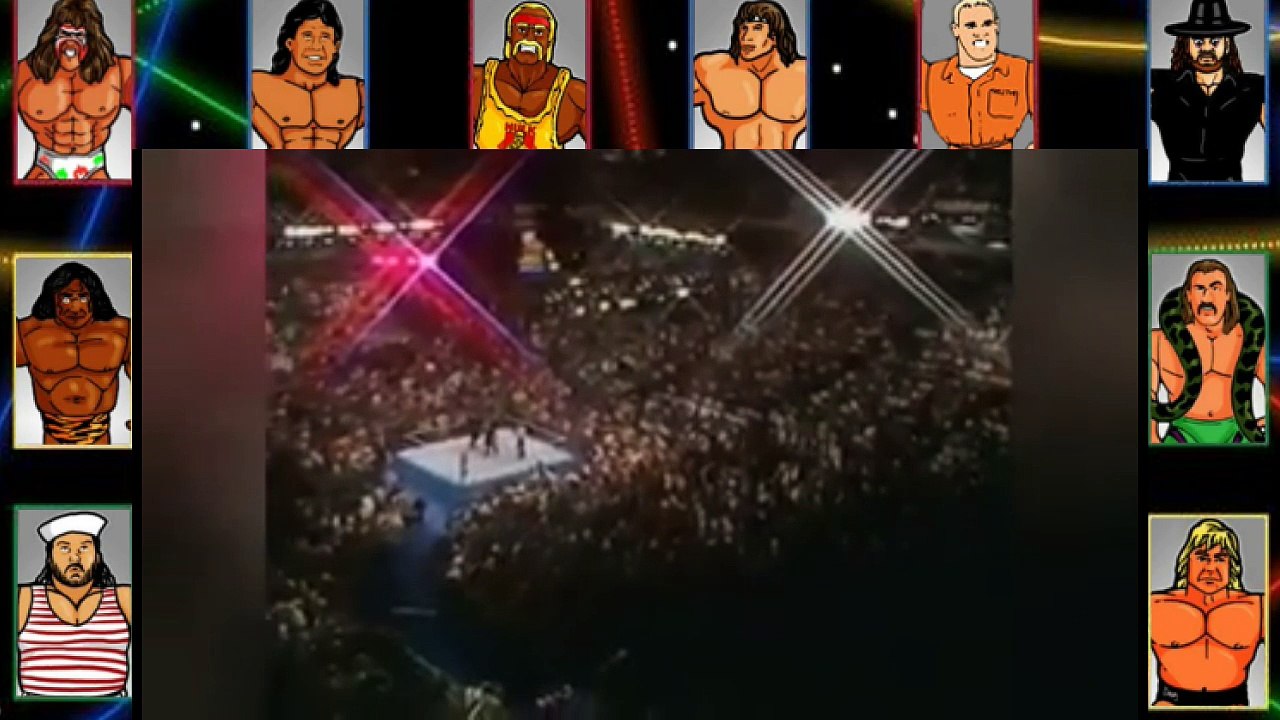 HASBRO ARCADE MATCH-UP: The Undertaker vs.Hulk Hogan