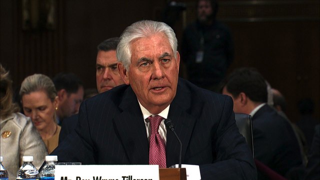 Etats-Unis: Rex Tillerson au Congrès pour son audition