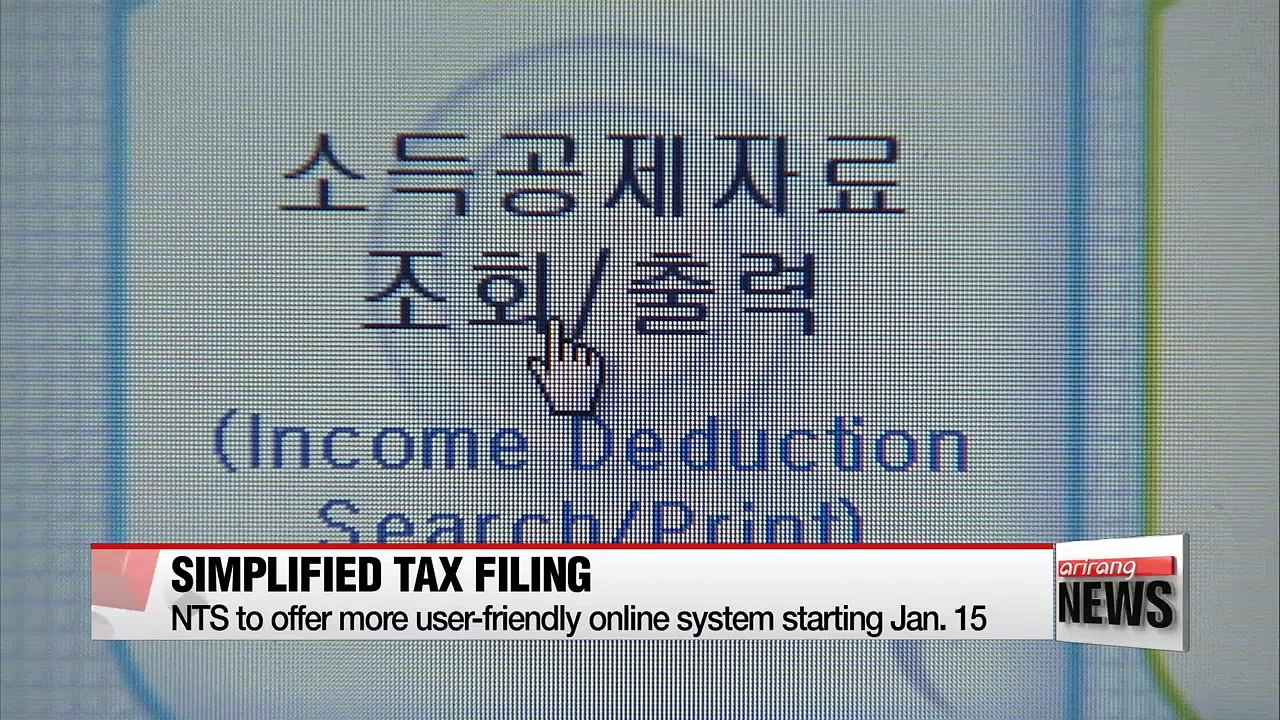 National Tax Service to offer simplified filing system starting Jan. 15
