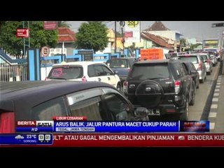 Descargar video: Arus Balik Mudik, Jalur Pantura Kota Tegal Macet Parah