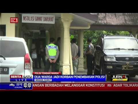 5 Polisi Mengamuk, 2 Warga Medan Tertembak