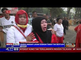 Ricuh, Petugas Bongkar Bangunan Liar di Rawasari Selatan