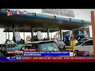 H+4 Lebaran, Kendaraan di Pintu Tol Palikanci Padat