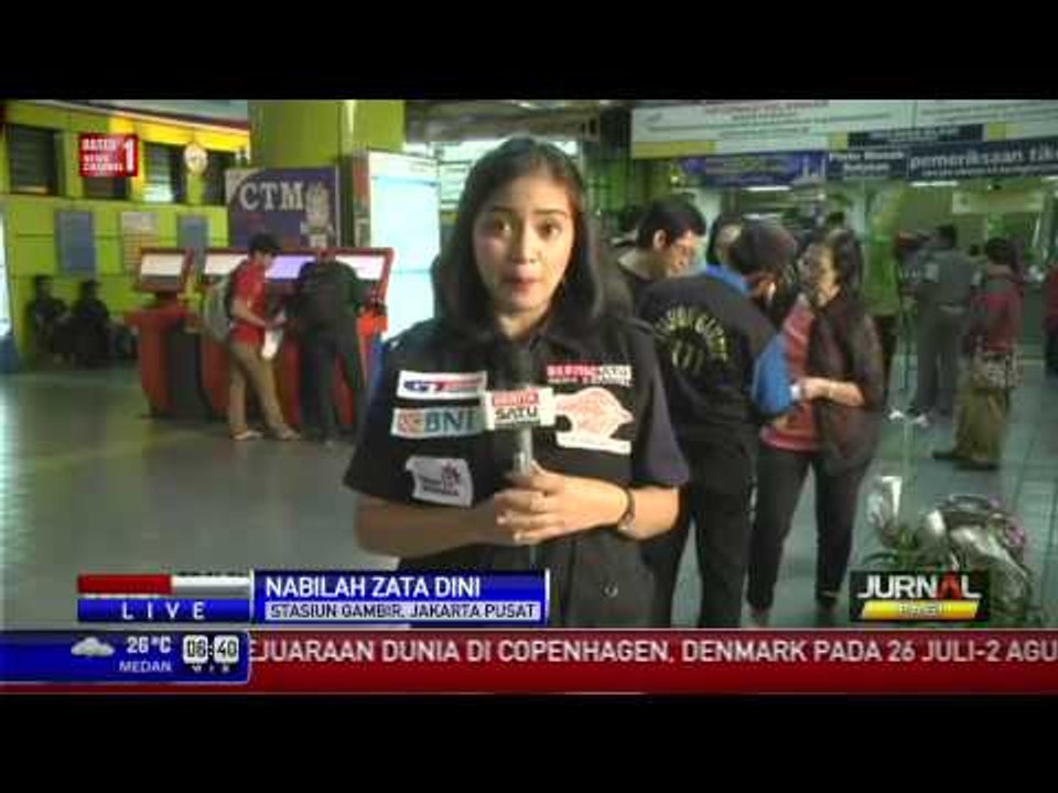 H+5 Lebaran, Arus Mudik Masih Terlihat di Stasiun Gambir