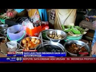 Kuliner Nasi Jamblang dan Tahu Aci Diserbu Pemudik