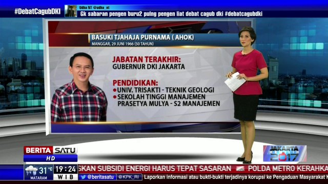 Profil Para Cagub-Cawagub DKI Jakarta