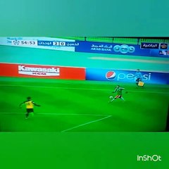 هدف حسن عبد الفتاح الثاني الوحدات 2 - 0 حسين اربد