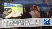 La Nintendo Switch dévoilée au Grand Palais à Paris