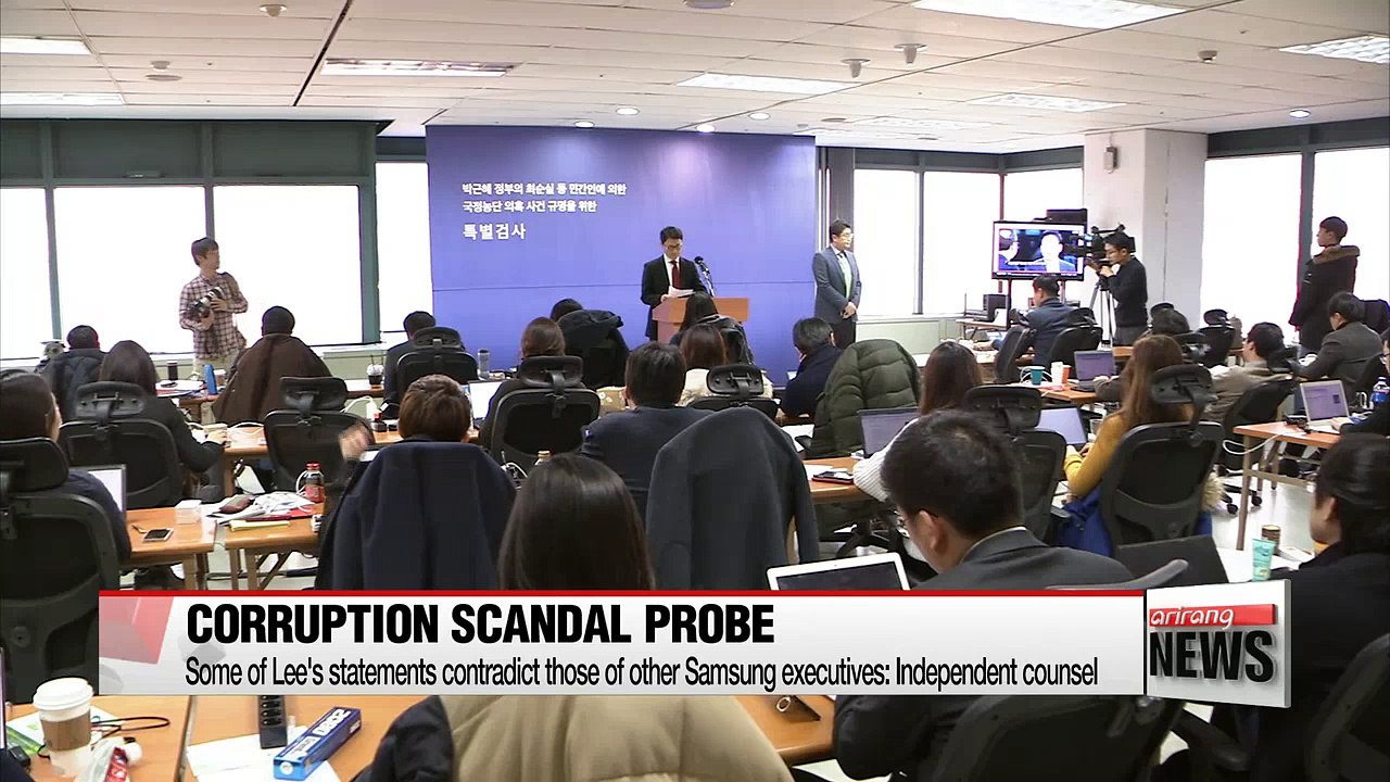Independent counsel considering bribery and perjury charges for Samsung heir