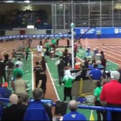 Finish Line Girl Gets Demolished and Ruins Race