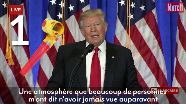 La première conférence de presse de Donald Trump en 5 déclarations chocs