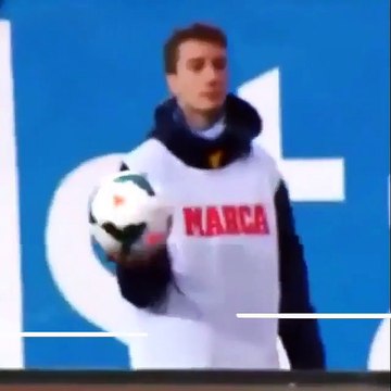 ThugLife ball boy throws ball away from Cristiano Ronaldo