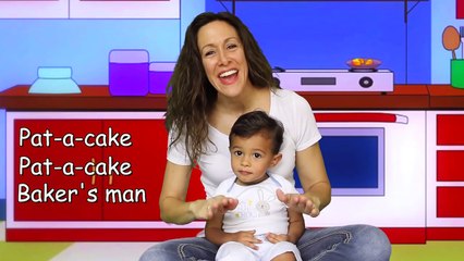 Nursery Rhymes Pat a Cake song for children & kids | Lyrics | Patty Shukla