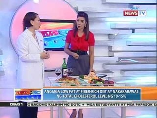 News to Go - Mga pagkaing may good cholesterol? 6/8/11