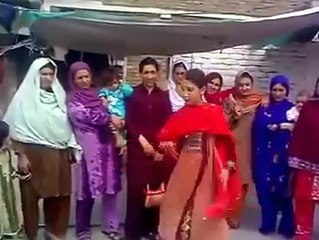 Afghan Local Girl Dance In Afghan Wedding