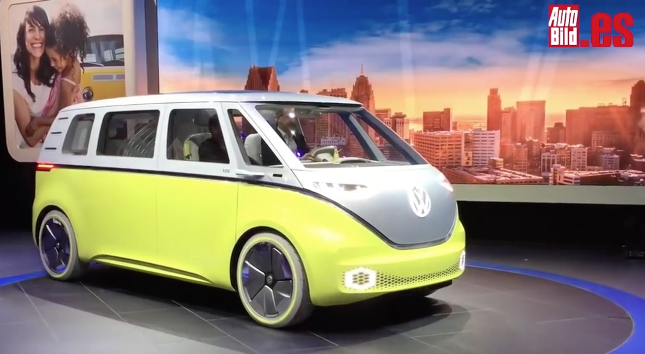 VÍDEO: VW I.D. BUZZ, así se presentó este eléctrico 'hippie'