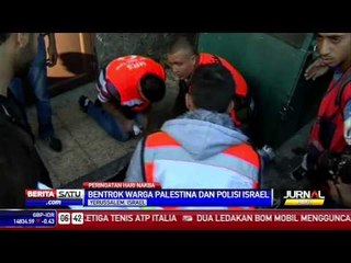 Bentrok Warga Palestina dan Polisi Israel