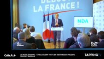 Le Petit Journal : Cyrille Eldin ridiculise Nicolas Dupont-Aignan en plein meeting