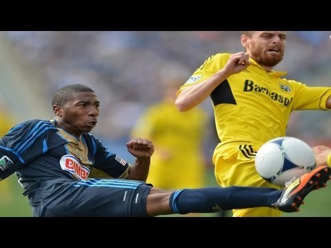 HIGHLIGHTS: Philadelphia Union vs Columbus Crew, April 14, 2012
