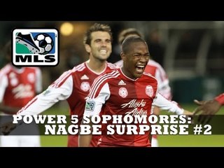 Nagbe surprises at #2 - Power 5 Sophomores