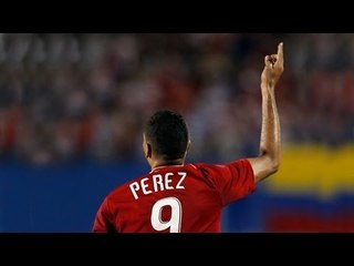 Blas Perez scores his first MLS goal
