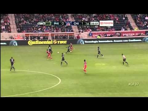 HIGHLIGHTS: Chicago Fire vs. Philadelphia Union, March 24, 2012