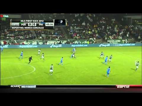 HIGHLIGHTS: Portland Timbers vs Philadelphia Union, March 14, 2012