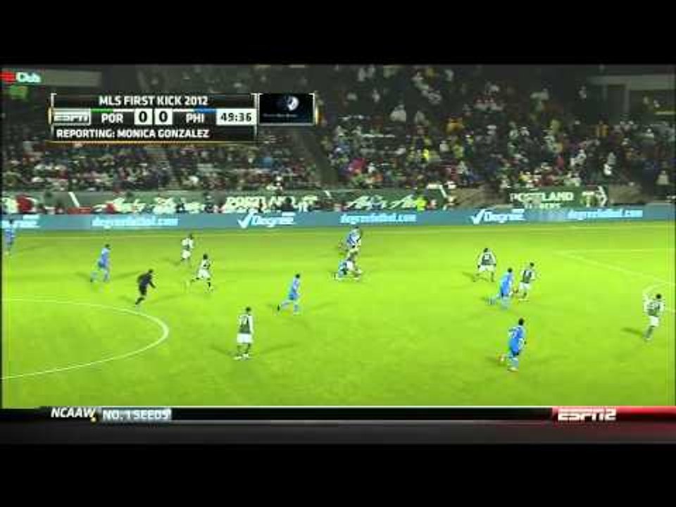 HIGHLIGHTS: Portland Timbers vs Philadelphia Union, March 14, 2012