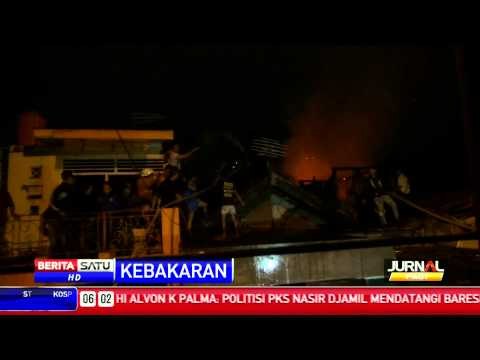 Rumah di Pemukiman Padat Ludes Terbakar