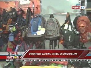 SONA - Water-proof products, swak sa tag-ulan 060911