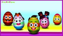 EASTER EGGS Finger Family Nursery Rhyme | EGG Finger Family Song | Easter Eggs Family Song