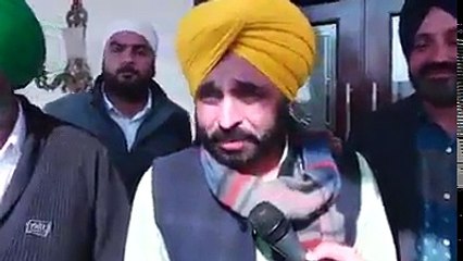 ਭਗਵੰਤ ਮਾਨ ਮਿਲੇ ਸੰਤ ਬਾਬਾ ਰਣਜੀਤ ਸਿੰਘ ਢੱਡਰੀਆ ਵਾਲਿਆ ਨੂੰ