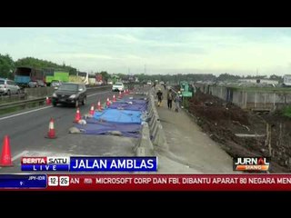 Jalan Rusak Sepanjang 50 Meter di km 38
