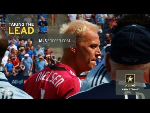 Jimmy Nielsen of Sporting Kansas City in Taking the Lead pres. by U.S. Army
