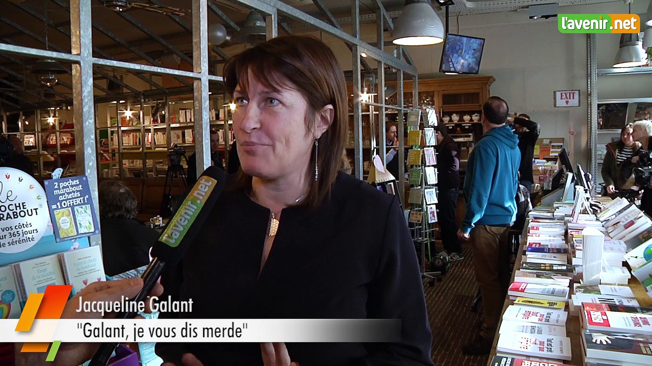 L'Avenir - Jacqueline Galant présente son livre "Galant, je vous dis merde"