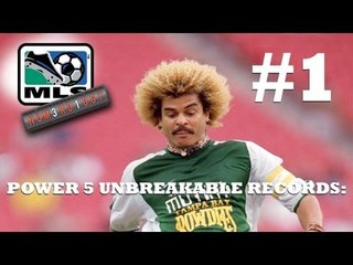 Power 5 Unbreakable Records - Carlos Valderrama's 26 assists in 2000