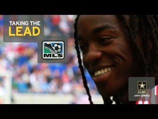New England Revolution's Shalrie Joseph in "Taking the Lead" pres. by U.S. Army