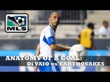 Marco Di Vaio provides an inch perfect cross for his game winning goal - Anatomy of a Goal
